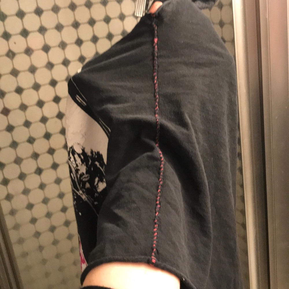 😈💀DIY Pink Stiched Vibrators Shirt 💀😈 - Picture 3 of 4